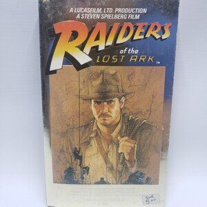 Raiders of the Lost Ark by Campbell Black 1981 Paperback Ballantine Shiny Cover
